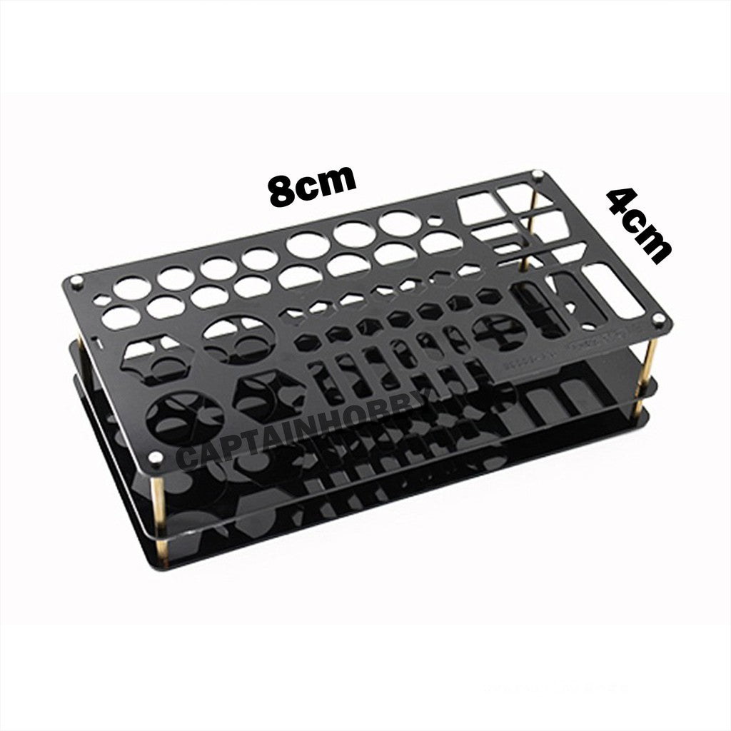 U-STAR Desktop Tool Storage Rack for Scale Model Gundam Gunpla Compatible with Godhand Tamiya Mr.Hobby Nipper Tools