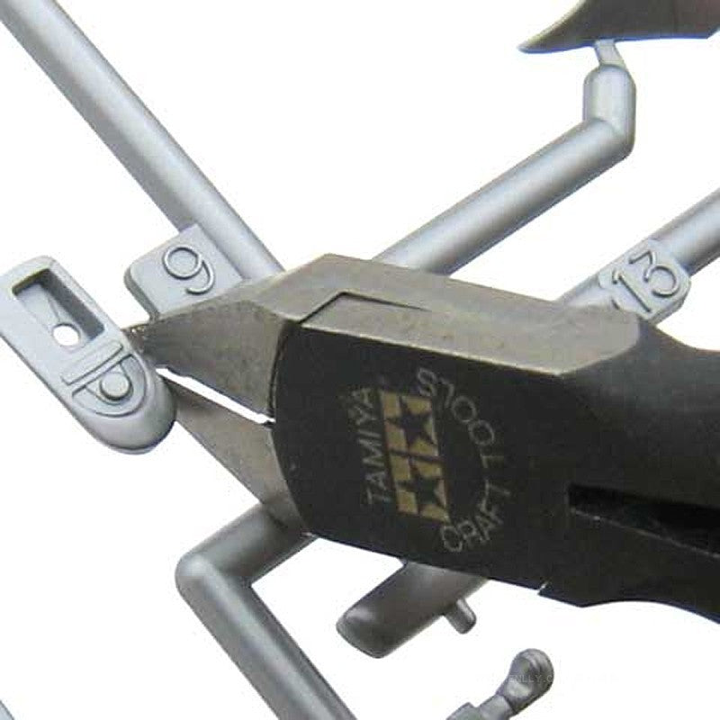 Tamiya Hobby Nipper Tools– Sharp Pointed Side Cutter Nipper for Gundam & Models (74035 / 74123)