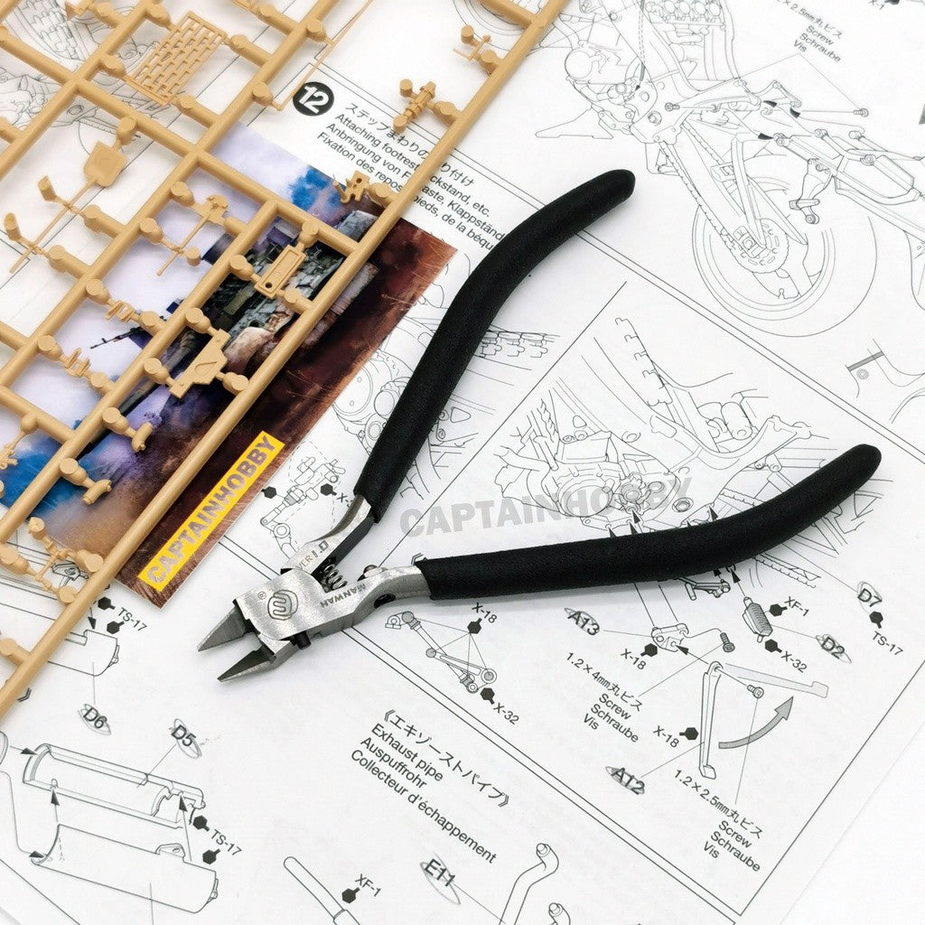 Premium Single Edge/ Single Blade Side Cutter Hobby Nipper for Hobby Scale Model Gunpla Miniature