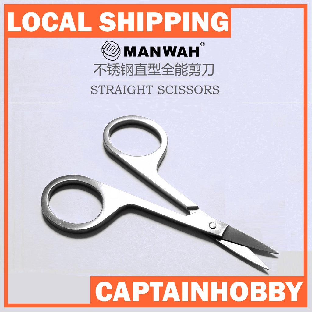Modeling Scissors Craft Tool by Manwah For Photo Etched Parts and Water Slide Decal on Hobby Scale Models