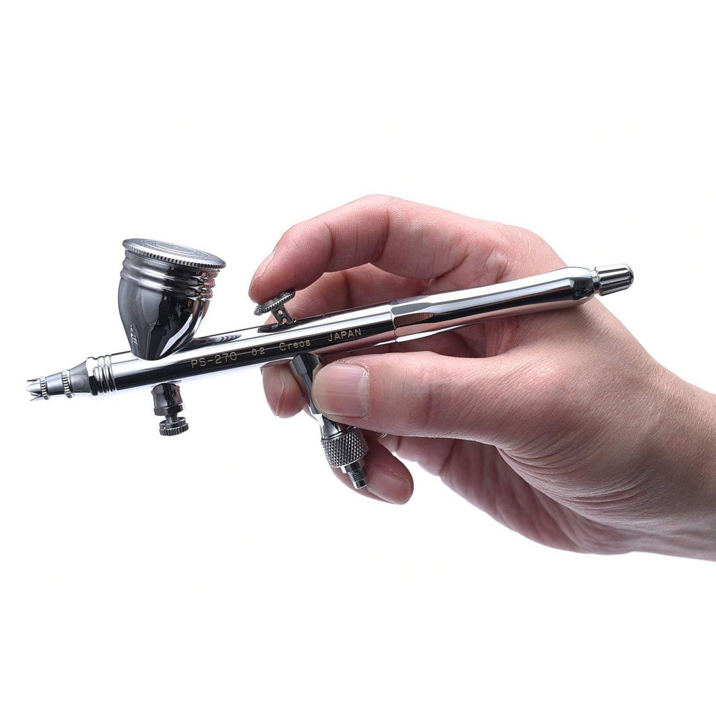 MR. AIRBRUSH Procon Boy GSI Creos PS-270 PLATINUM 0.2MM mr hobby airbrush with for Gundam Gunpla Scale Models Tamiya