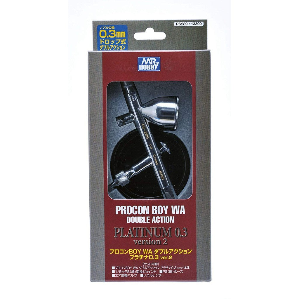 MR. AIRBRUSH Procon Boy GSI Creos PS-289 PLATINUM mr hobby airbrush with for Gundam Scale Models