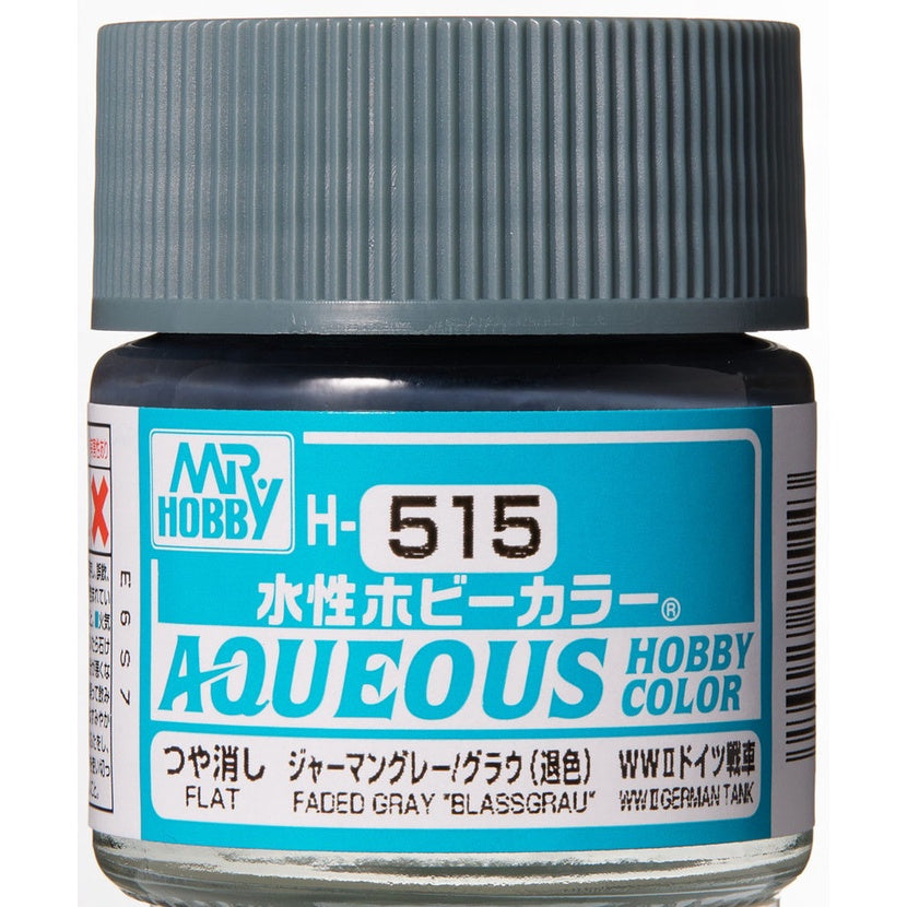 Mr. Hobby AQUEOUS PREMIUM WORLD WAR TWO TANK COLORS German Grey Russian Green H511-H515 10ml HOBBY COLOR WATER-BASED
