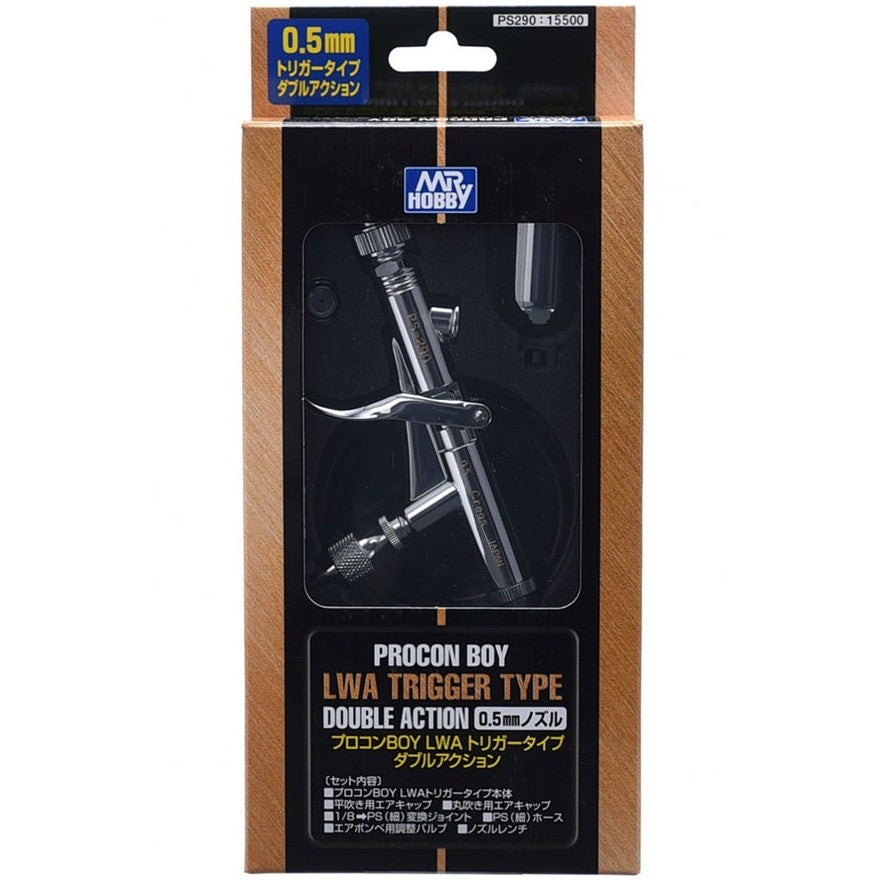 MR. AIRBRUSH Procon Boy GSI Creos PS-290 LWA Trigger Type 0.5mm Double Action mr hobby
