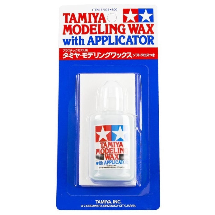 Tamiya Modeling Polishing & Protective Wax with Applicator for making scale model car and motorcycle shine and glossy 87