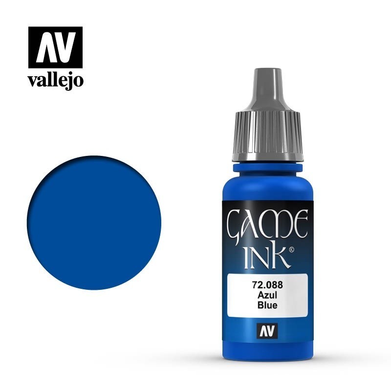 VALLEJO GAME COLOR/INK IV 72.055-72.088 Safe Pre-thinned Ready-to-spray Water-based Hobby Paint 17ML for Warhammer 40k
