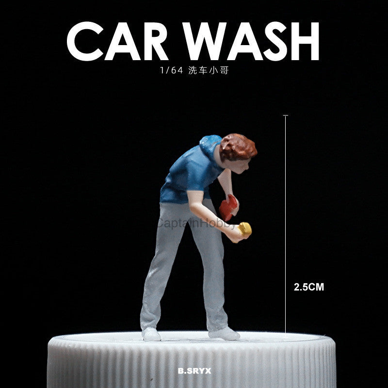 Miniature Figures 1/64 Scale – Realistic People Figurines for Die-Cast Model Cars & Diorama Props
