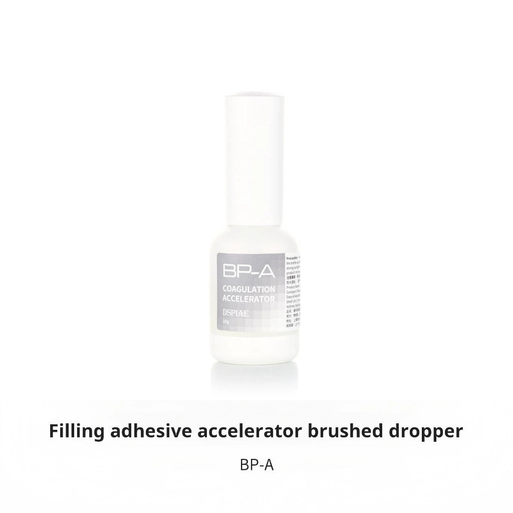 DSPIAE BP-01/BP-02 PRO Black & White CA Gap Filling Glue & Accelerator for Gunpla Model Kits
