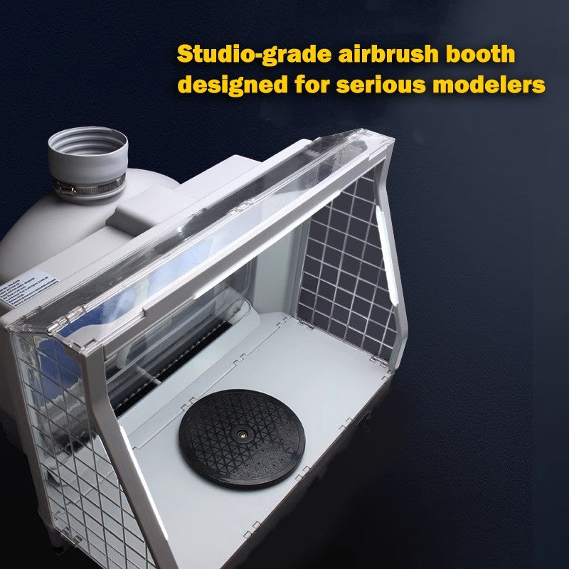 Studio-Grade Water Curtain Spray Booth – Water Curtain System for Pro Gunpla & Scale Models Painting