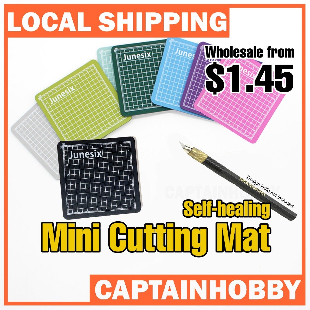 Mini Self-Healing Cutting Mat for Model Kits – Portable Hobby Craft Cutting Board