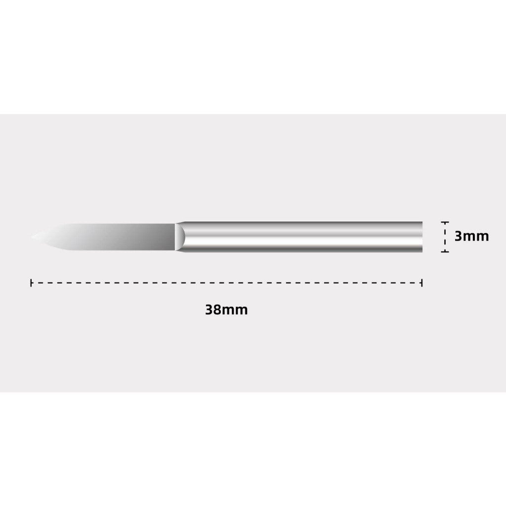 Tungsten Steel Triangle Carving Blade Hobby Knife | Precision Engraving Tool