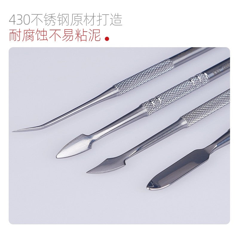 Model Putty & Sculpting Carving Tools –Metal Shapers /Scrapers /Knives for Scale Models & Miniatures