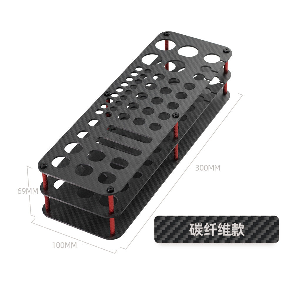 Hobby Mio Desktop Tool Storage Rack for Scale Model Building | Hobby Tools Organizer Stand