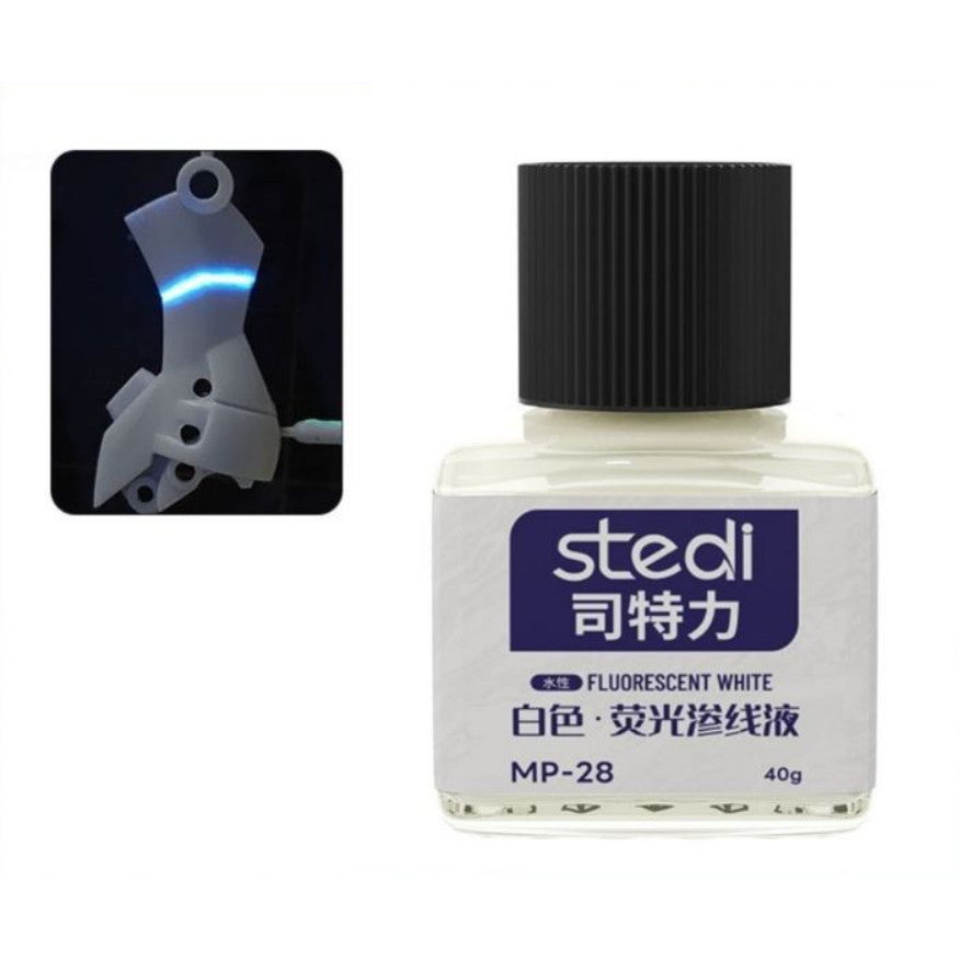 STEDI Fluorescent Panel Line Accent Color Water-Based Wash for Gundam Gunpla Models