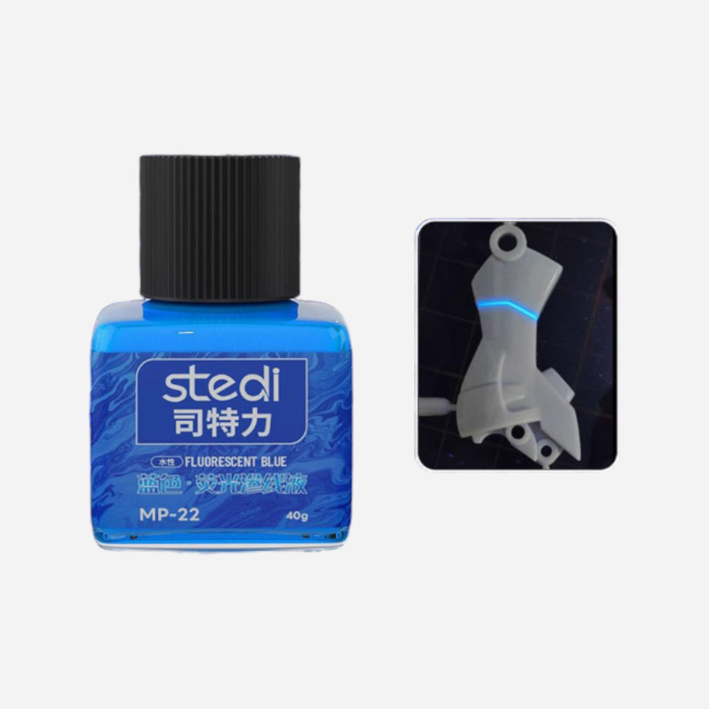 STEDI Fluorescent Panel Line Accent Color Water-Based Wash for Gundam Gunpla Models