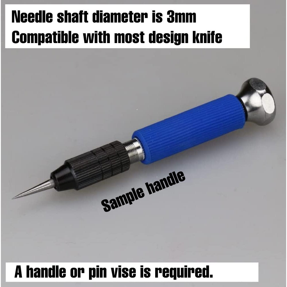 GodHand Riegel Needle Set GH-RN-Set – Engraver & Scriber Tool for Plastic Models, Gunpla, Gundam Kit