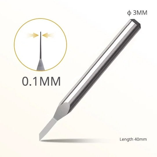 Premium Ultra-Hard Tungsten Steel Engraver Chisel Push Broach for Gundam Gunpla Panel Line Scribing