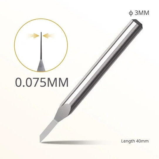 Premium Ultra-Hard Tungsten Steel Engraver Chisel Push Broach for Gundam Gunpla Panel Line Scribing