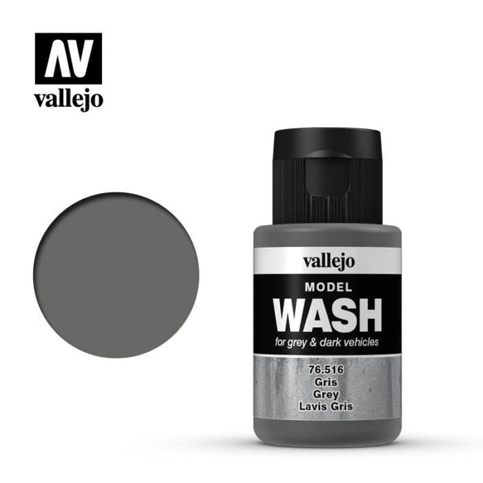 Vallejo Model Wash Grey 35ml #76516