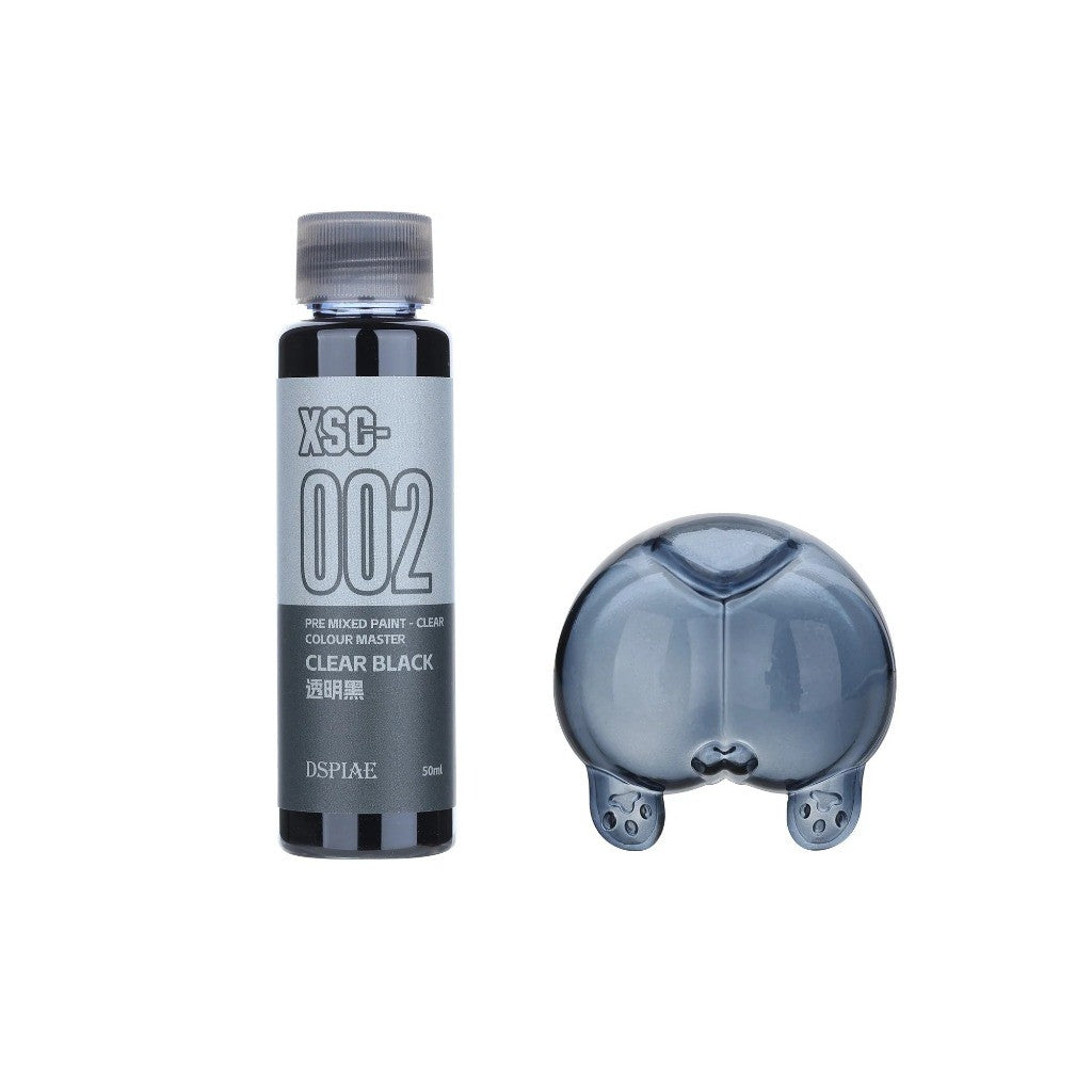 DSPIAE XSC Transparent Water-Based Airbrush Paint 50ml Pre-Thinned Colours for Gunpla & Model Kits
