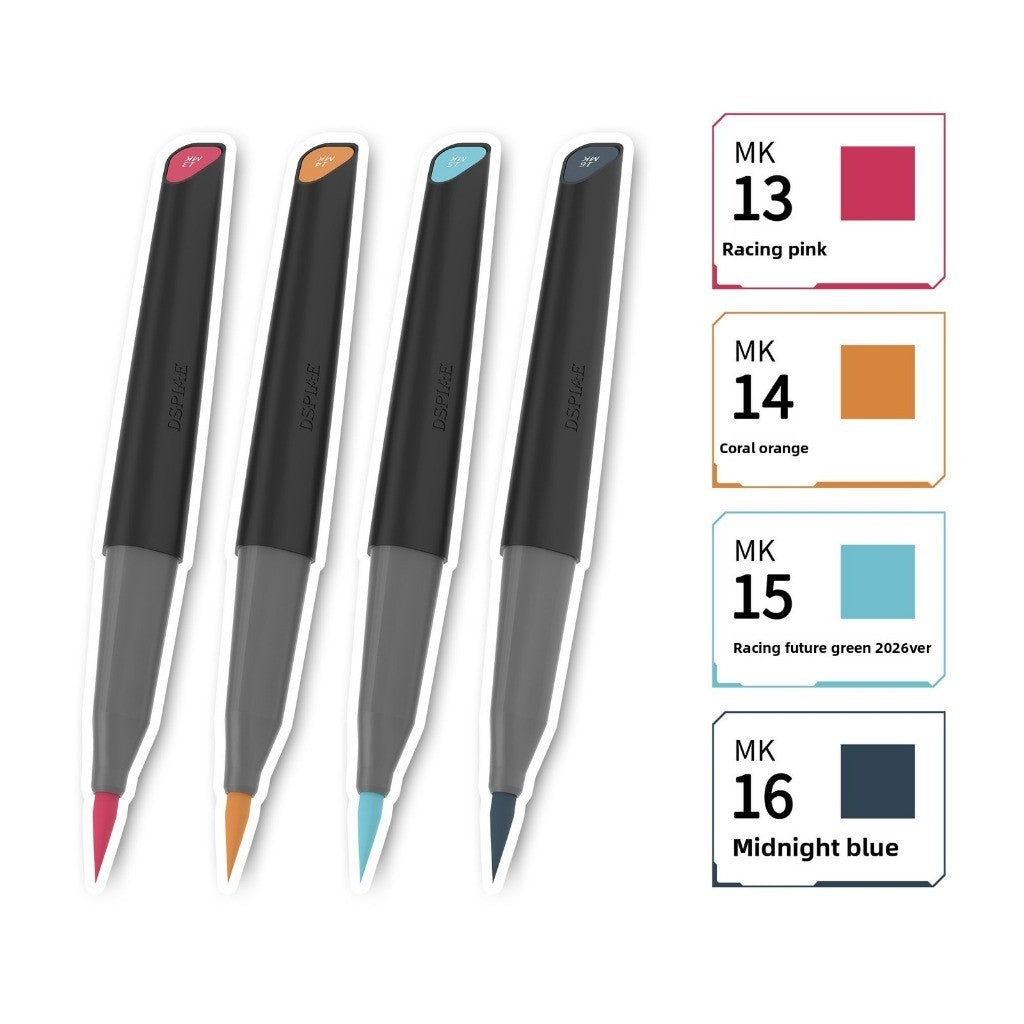 DSPIAE MK Racing Miku Water-Based Soft Tip Paint Marker Pen for Gunpla & Scale Model Kits