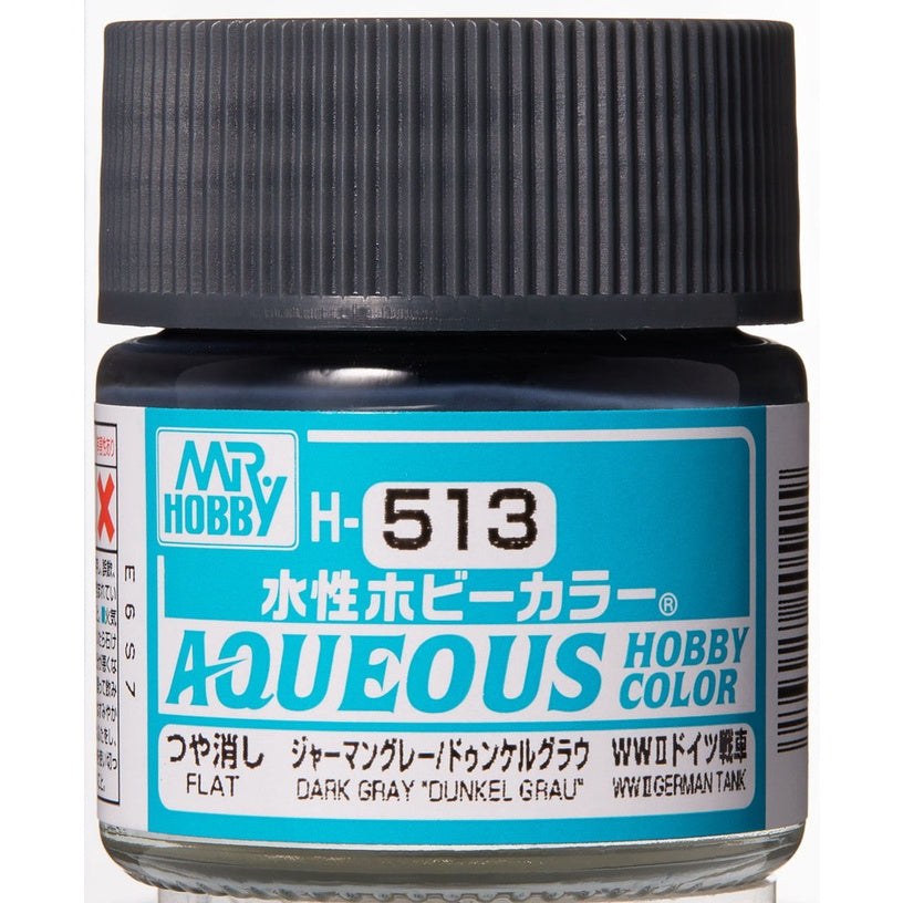 Mr. Hobby AQUEOUS PREMIUM WORLD WAR TWO TANK COLORS German Grey Russian Green H511-H515 10ml HOBBY COLOR WATER-BASED