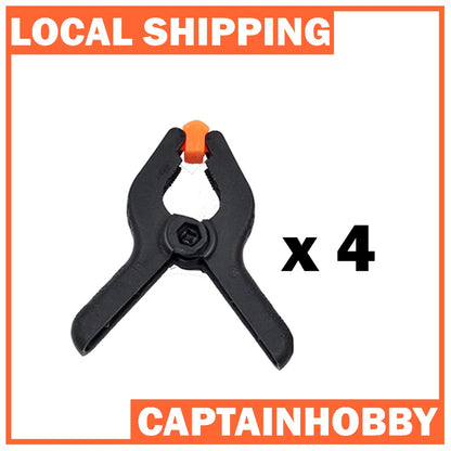 [4 Pcs] Seamless Parts Holder Clips for Gundam Gunpla and Scale Modelling