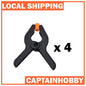 [4 Pcs] Seamless Parts Holder Clips for Gundam Gunpla and Scale Modelling