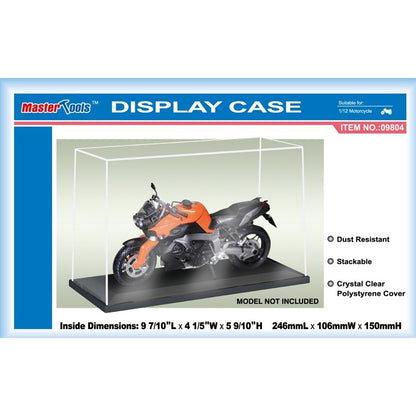 Display Case Vitrine for Hobby Motorbike Scale Model by Trumpeter Compitable with Tamiya Hasegawa Fujimi Motorcycle Bike