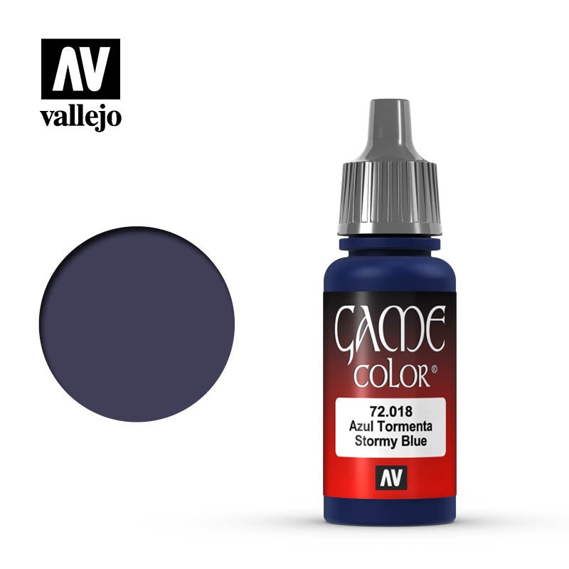 VALLEJO GAME COLOR I 72.001-72.018 Safe Pre-thinned Ready-to-spray Water-based Hobby Paint 17ML