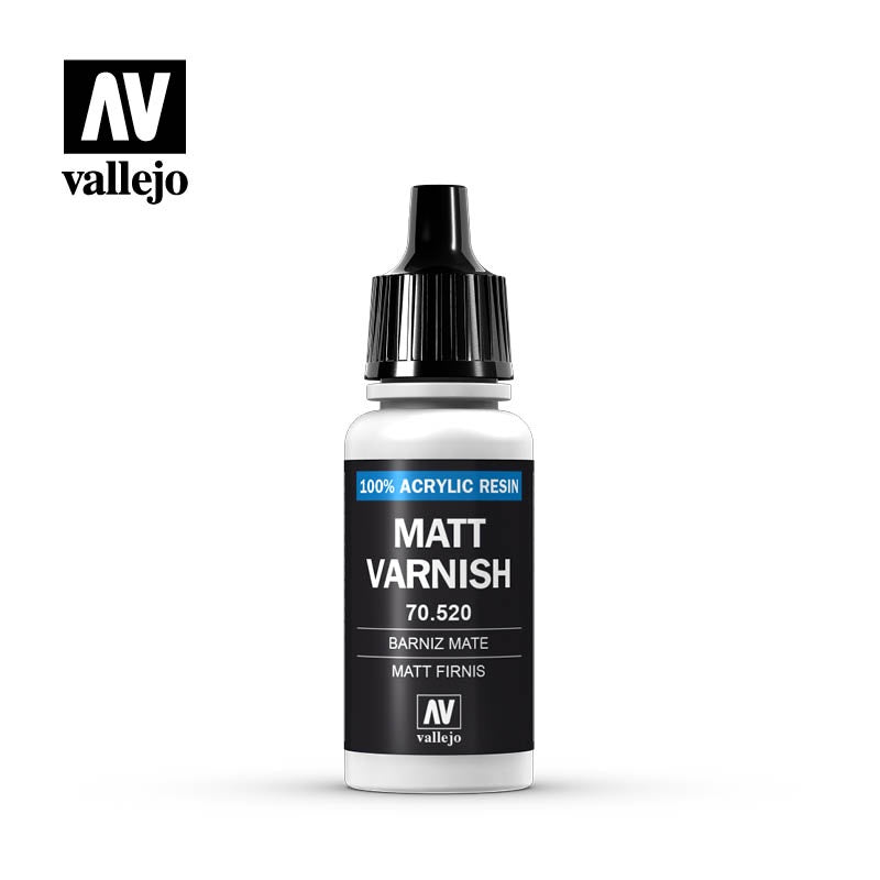 VALLEJO AUXILIARIES THINNER & VARNISH & MEDIUM Safe Pre-thinned Acrylic Hobby Paint 17ML for Hand Brushing & Airbrushing