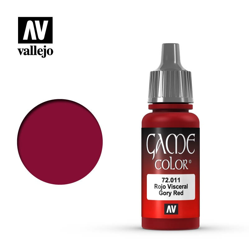 VALLEJO GAME COLOR I 72.001-72.018 Safe Pre-thinned Ready-to-spray Water-based Hobby Paint 17ML