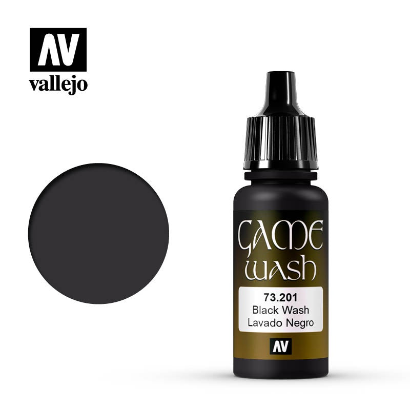 VALLEJO GAME COLOR/ WASH VIII 73.200-73.301 WASHES & LAVADOS Safe Pre-thinned Acrylic Hobby Weathering Paint
