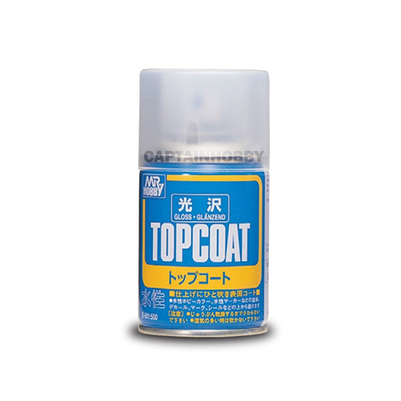 Mr.Top Coat by Mr. Hobby Water-based Spray