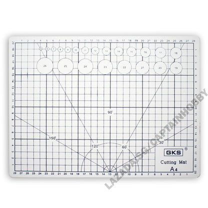 Double Sided Self Healing A4 Cutting Mat for Gundam Gunpla and Hobby Scale Model