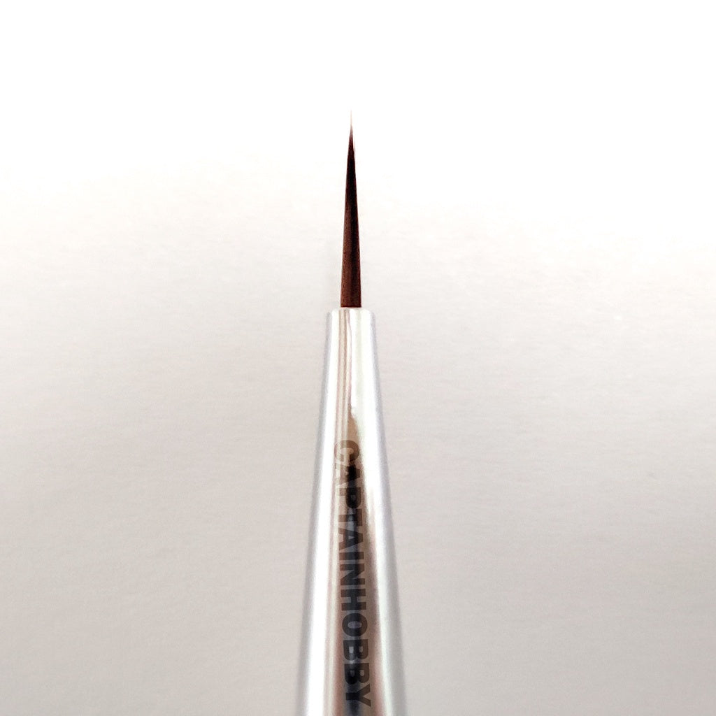 Hobby Brush Set Include Drybrush, Standard Model Paint & Detail Fine Tip Brush by Manwah for Hand Painting Miniatures
