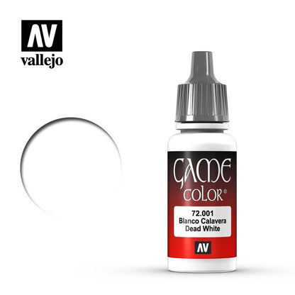 VALLEJO GAME COLOR I 72.001-72.018 Safe Pre-thinned Ready-to-spray Water-based Hobby Paint 17ML