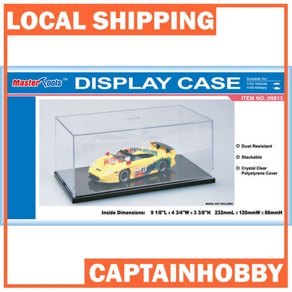 Hobby Scale Model Display Case Vitrine by Trumpeter HobbyBoss Compitable for Model Car and Bikes