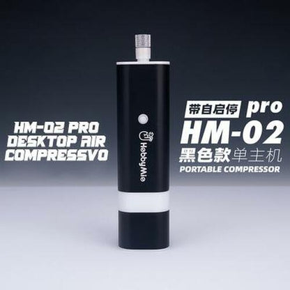 Handhold Portable Mini Airbrush Compressor by HobbyMio for Painting Gundam Gunpla and Scale Model