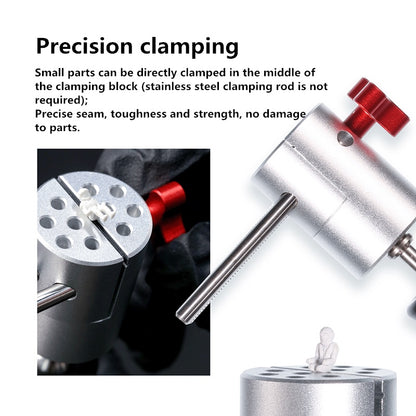 Aluminum Alloy Hand-held Mini Vise by DSPIAE for hand painting brushing desktop game miniture   DSP AT-HV