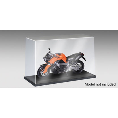 Display Case Vitrine for Hobby Motorbike Scale Model by Trumpeter Compitable with Tamiya Hasegawa Fujimi Motorcycle Bike