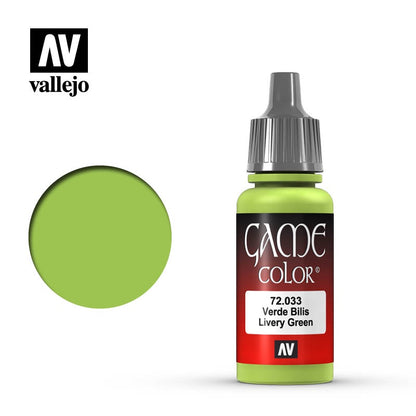 VALLEJO GAME COLOR II 72.019-72.036 Safe Pre-thinned Ready-to-spray Water-based Hobby Paint 17ML for  Figure