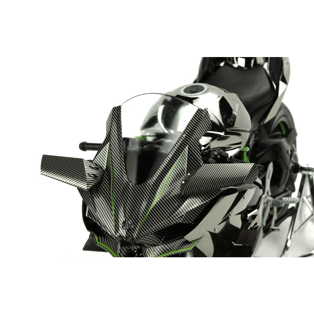 Kawasaki Ninja H2 R Model Kit Pre Colored Version by MENG - MEMT-001S - Top Gun Maverick Bike