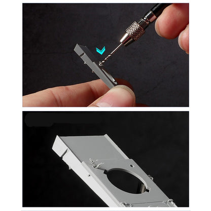 U-STAR TOOLS 90800A 0.3-1.2mm Fine Pin Vise Drill Bit Set