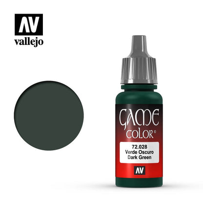 VALLEJO GAME COLOR II 72.019-72.036 Safe Pre-thinned Ready-to-spray Water-based Hobby Paint 17ML for  Figure