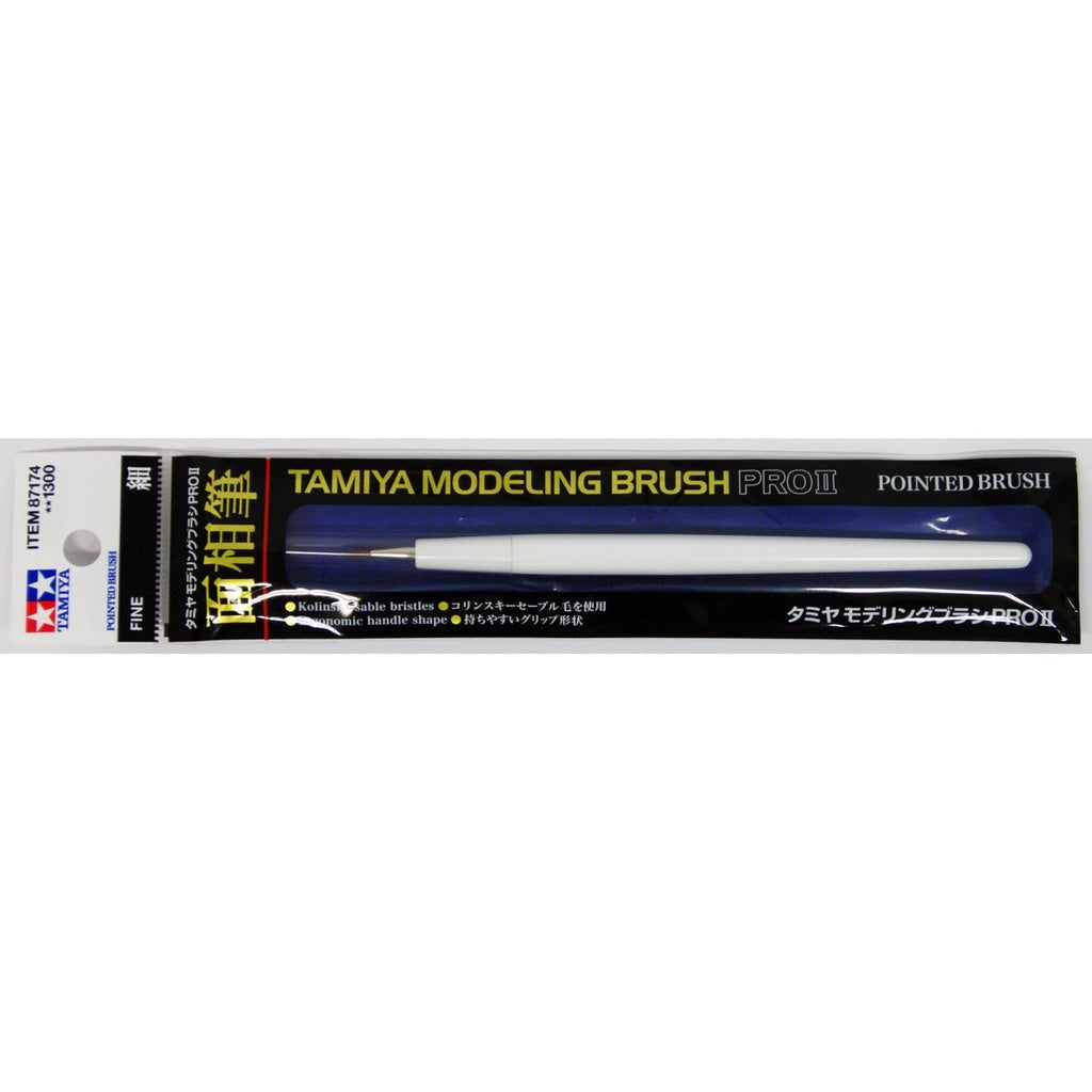 Tamiya Modeling Brush PRO II Pointed Brush for Brushing Painting Gundam   Figures and Dioramas Miniatures