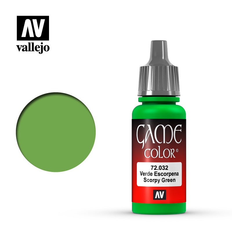 VALLEJO GAME COLOR II 72.019-72.036 Safe Pre-thinned Ready-to-spray Water-based Hobby Paint 17ML for  Figure