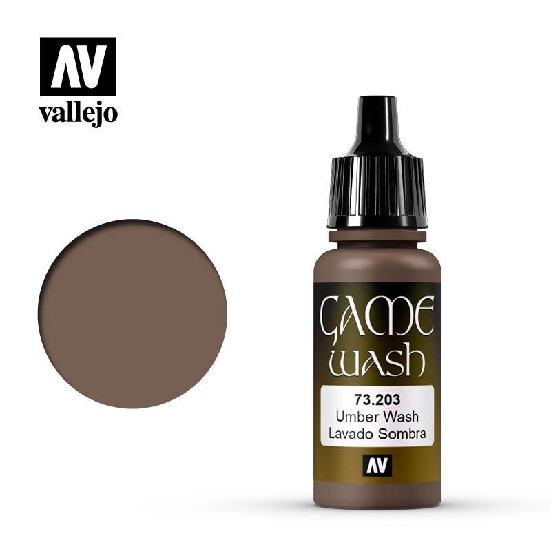 VALLEJO GAME COLOR/ WASH VIII 73.200-73.301 WASHES & LAVADOS Safe Pre-thinned Acrylic Hobby Weathering Paint