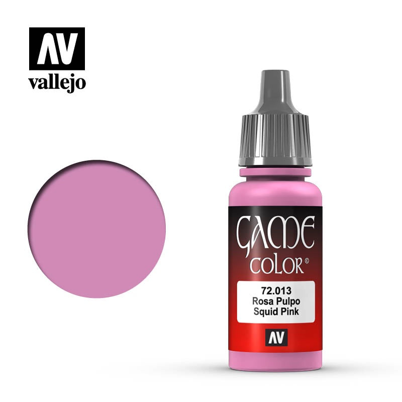VALLEJO GAME COLOR I 72.001-72.018 Safe Pre-thinned Ready-to-spray Water-based Hobby Paint 17ML