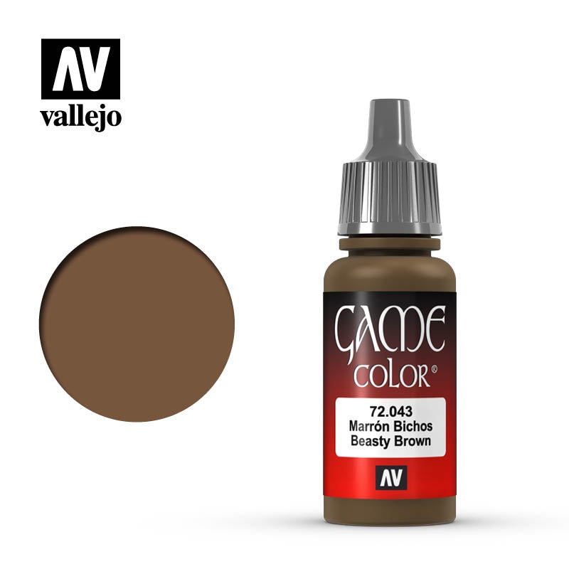 VALLEJO GAME COLOR III 72.037-72.054 Safe Pre-thinned Ready-to-spray Water-based Hobby Paint 17ML